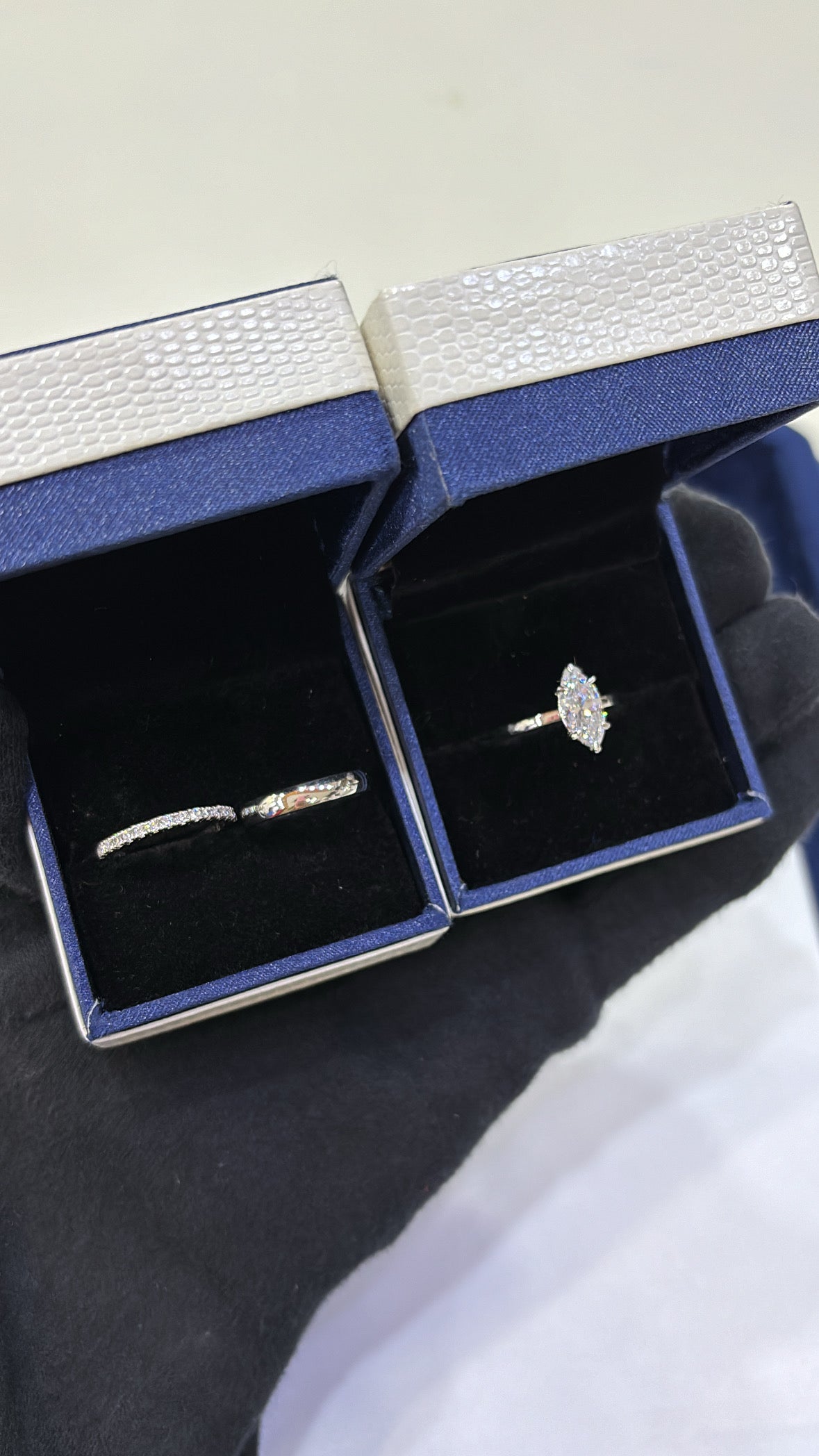 The Essential Marquise Ring Stack (3 Rings)