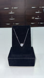 Bezel Set Heart Pendant
