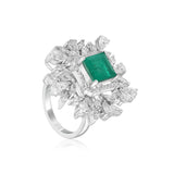 Zeenat Emerald Ring