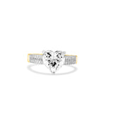 The Rosalie Heart Ring