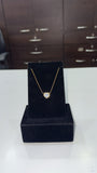 Bezel Set Heart Pendant