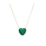 Emerald Heart Neckpiece