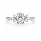 Candlelight Oval Ring
