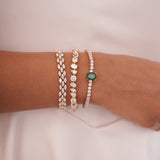 Multi Shape Diamond Kada Bracelet