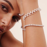 Marquise Eternity Tennis Bracelet