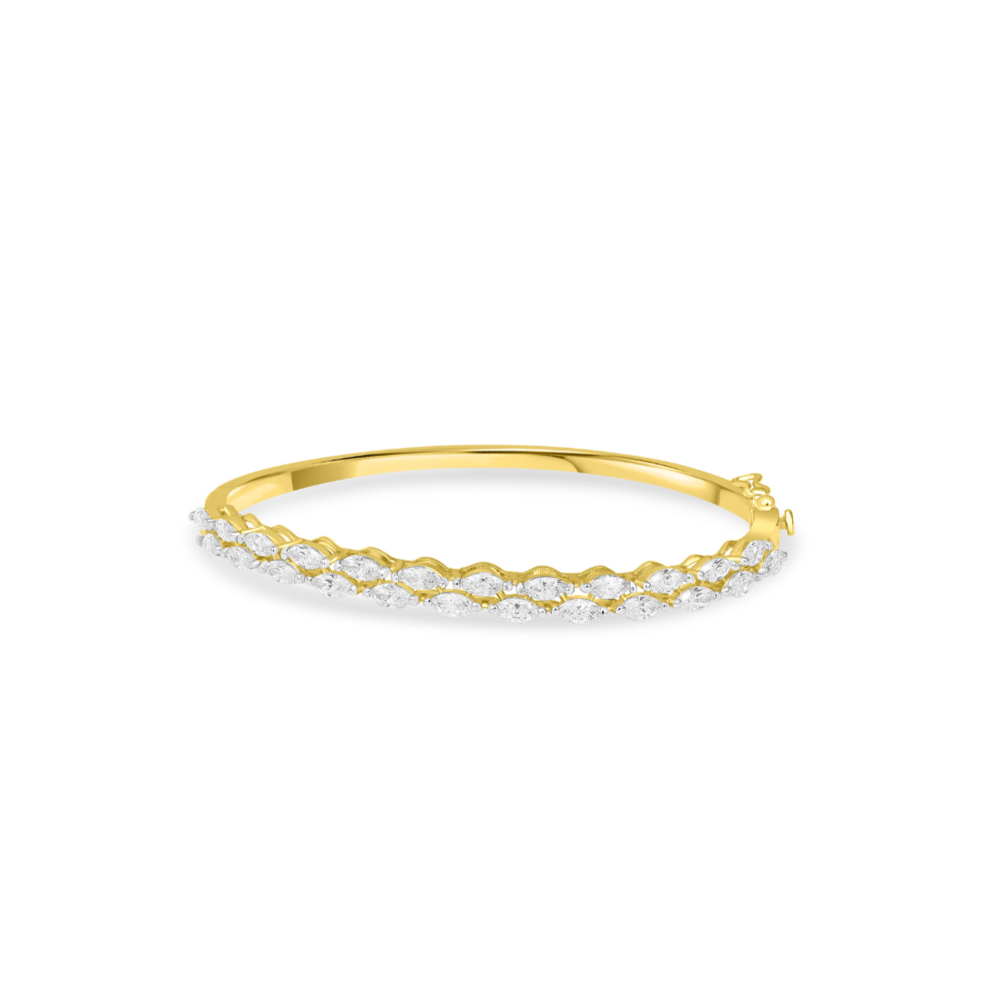 Half Eternity Marquise Bracelet