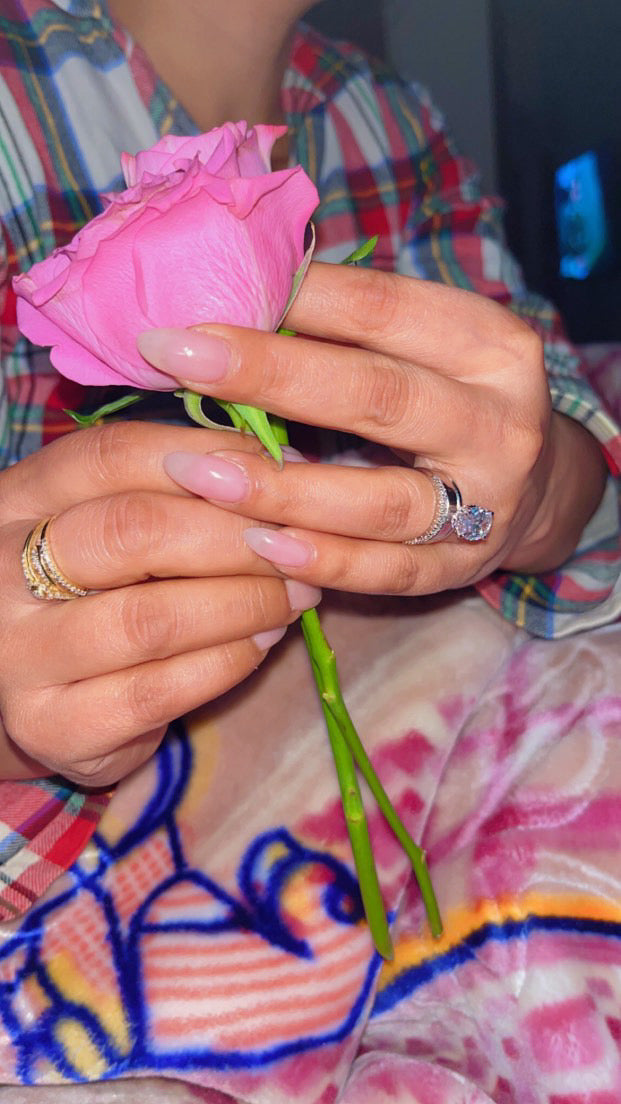 The Essential Oval Ring Stack (3 Rings) (Hidden Halo)