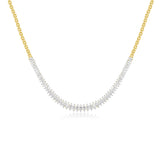 Isabel Half Eternity Marquise Necklace Set