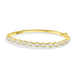 Half Eternity Marquise Bracelet