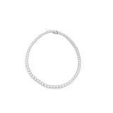 Graduating Round Solitaire Necklace