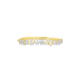 Multi Shape Diamond Kada Bracelet