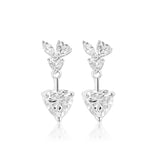 Tove Heart Dangle Earrings