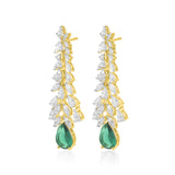 Stella Emerald Earrings