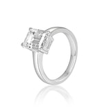 Emerald Solitaire Ring