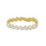 Oval & Pear Tennis Bracelet