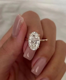 The Hailey Ring (Hidden Halo)