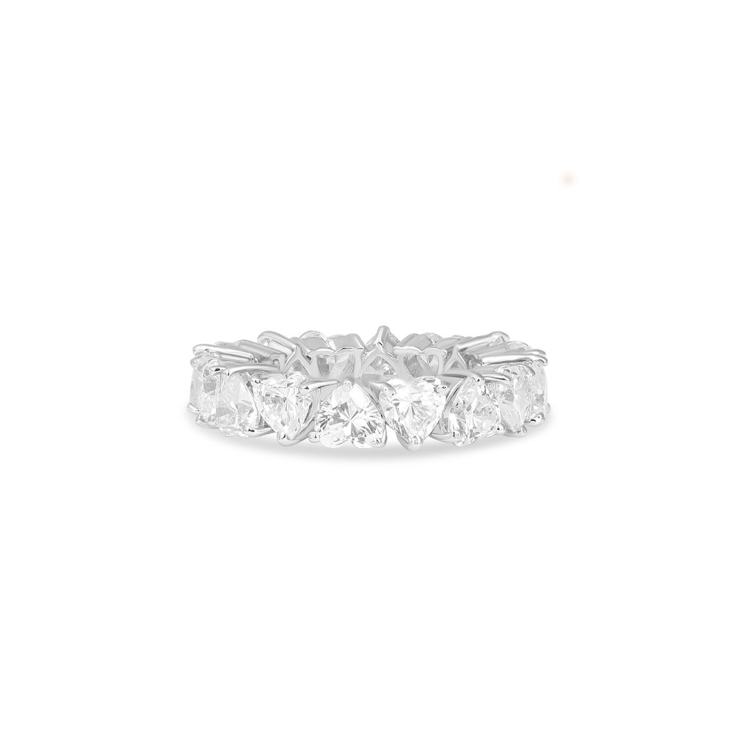 Heart Eternity Ring