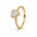 Lyra Heart Ring