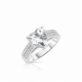 The Rosalie Heart Ring