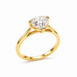Zaria Heart Ring