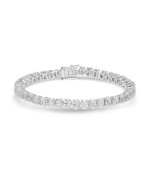 Oval Tennis Bracelet