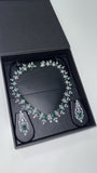Enchanté Emerald Necklace Set