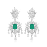Zeenat Emerald Earrings