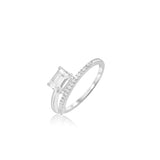 Erica Emerald Ring