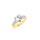 The Rosalie Heart Ring