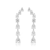 Zia Pear Dangle Earrings