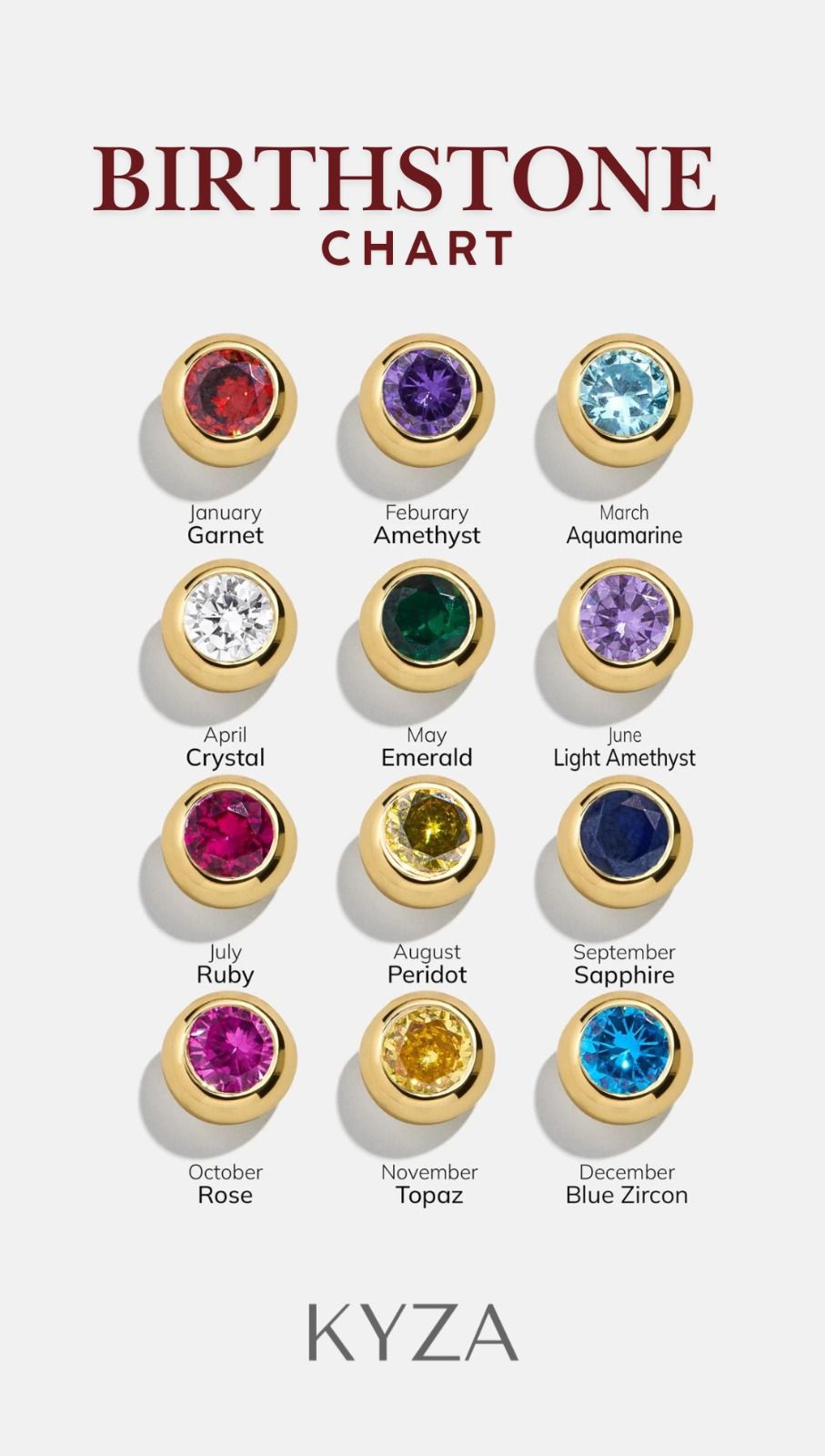 Gentleman's Birthstone Ring