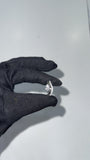 The Floating Pear & Half Eternity Ring Stack