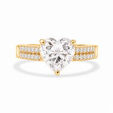 The Rosalie Heart Ring