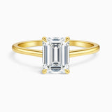 Emerald Solitaire Ring