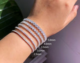 Khushi Kapoor Tennis Bracelet (4MM)