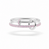 Libra Stacker Ring (Pink)