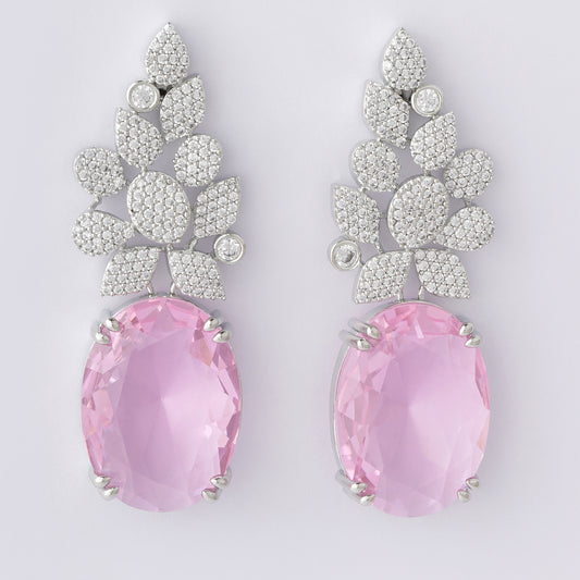 Palm Crystal Earrings