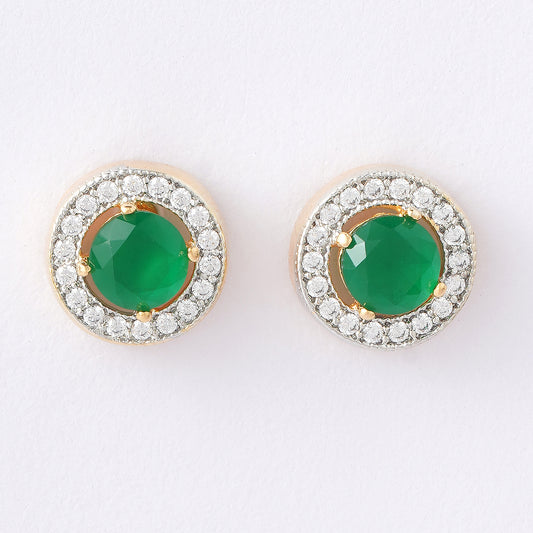 Classic Round Stud Earrings