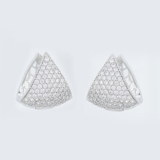 Triangle Clicker Earrings