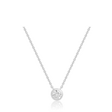Round Bezel Set Pendant