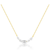 Clara Mixed Shape Dainty  Pendant
