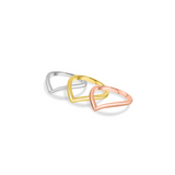 Plain V Band Ring