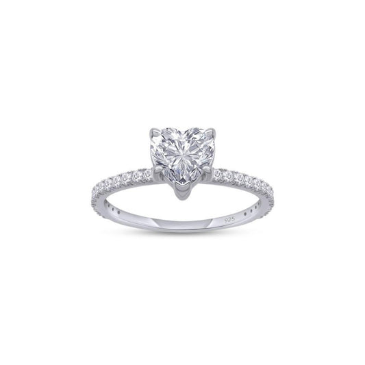 The Heart Pave Ring