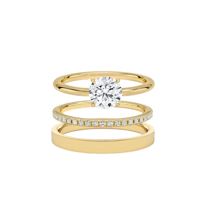 The Essential Round Ring Stack (3 Rings)