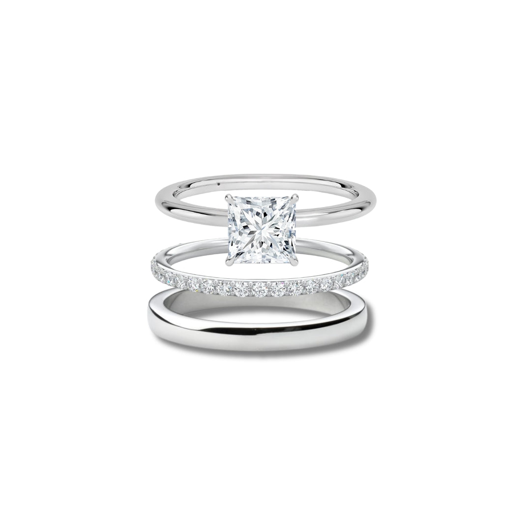 The Essential Princess Ring Stack (3 Rings)