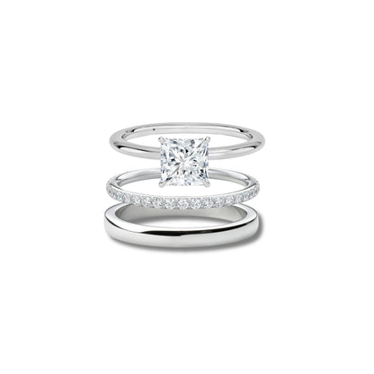 The Essential Princess Ring Stack (3 Rings)