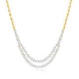 Ishana Marquise Layered Necklace Set