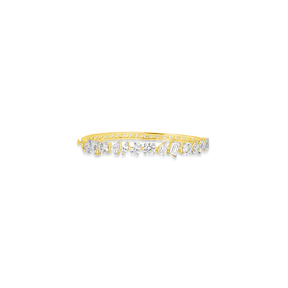 Multi Shape Diamond Tennis Bracelet