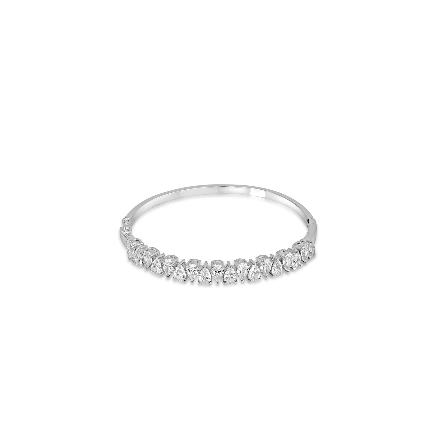 Pear Cut Reverse Diamond Bracelet