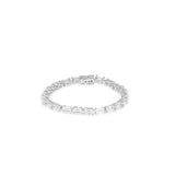 Emerald Cut Diamond Tennis Bracelet